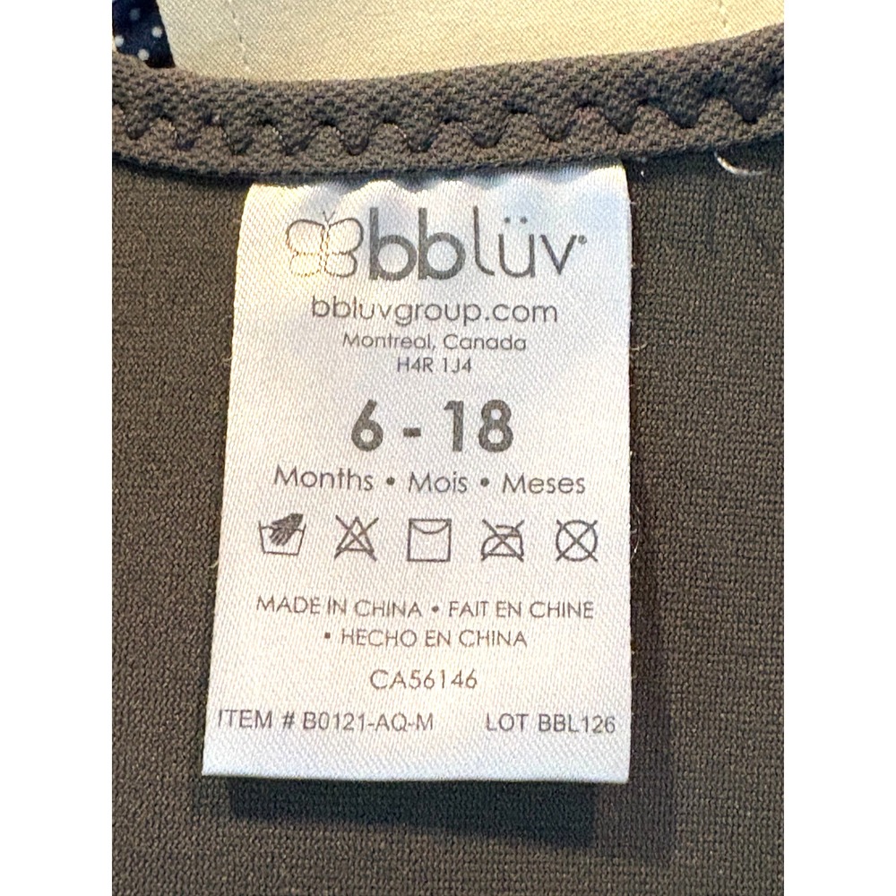 bblüv Wräp Baby and Toddler Swim Vest - Warm Neoprene Aqua Size:‎ 6-18 months - Picture 6 of 7
